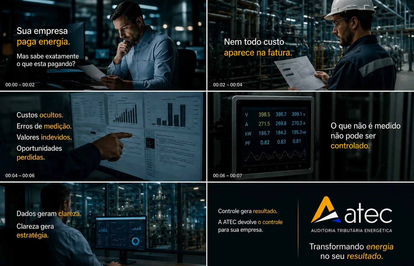 ATEC — Controle começa na medição — detalhe visual 1