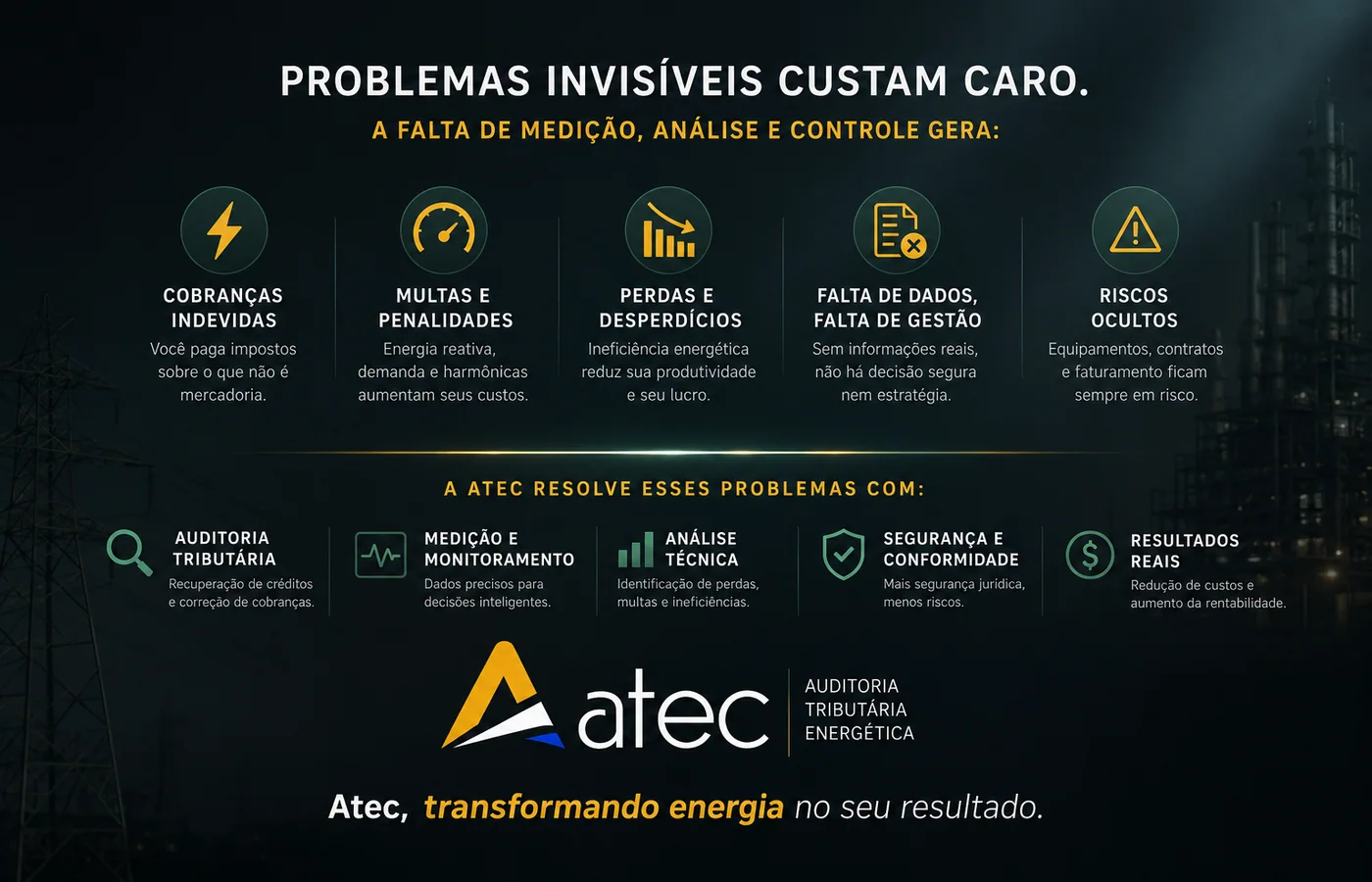 ATEC — Controle começa na medição — detalhe visual 2