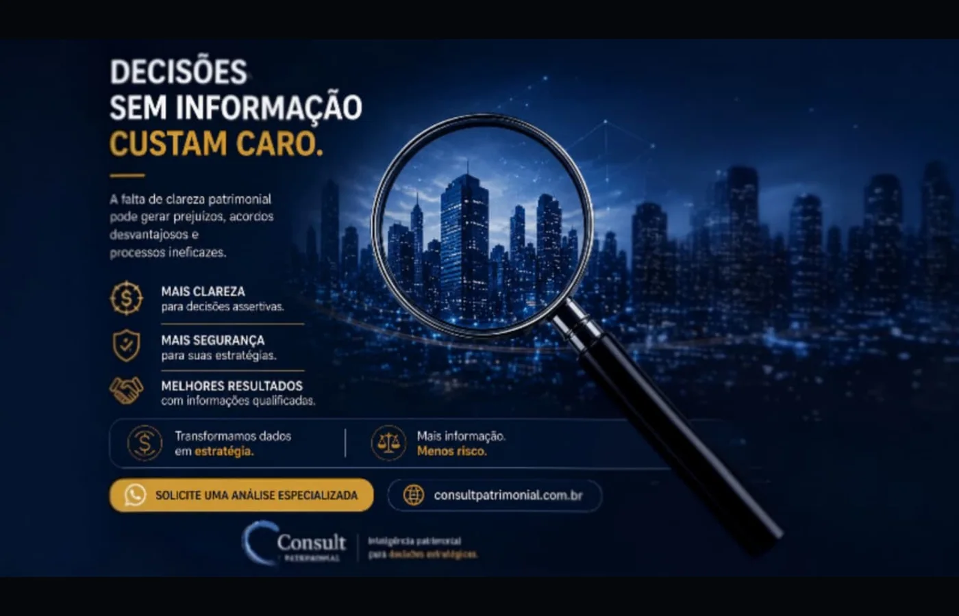 Consult — Decisões com inteligência patrimonial — detalhe visual 2