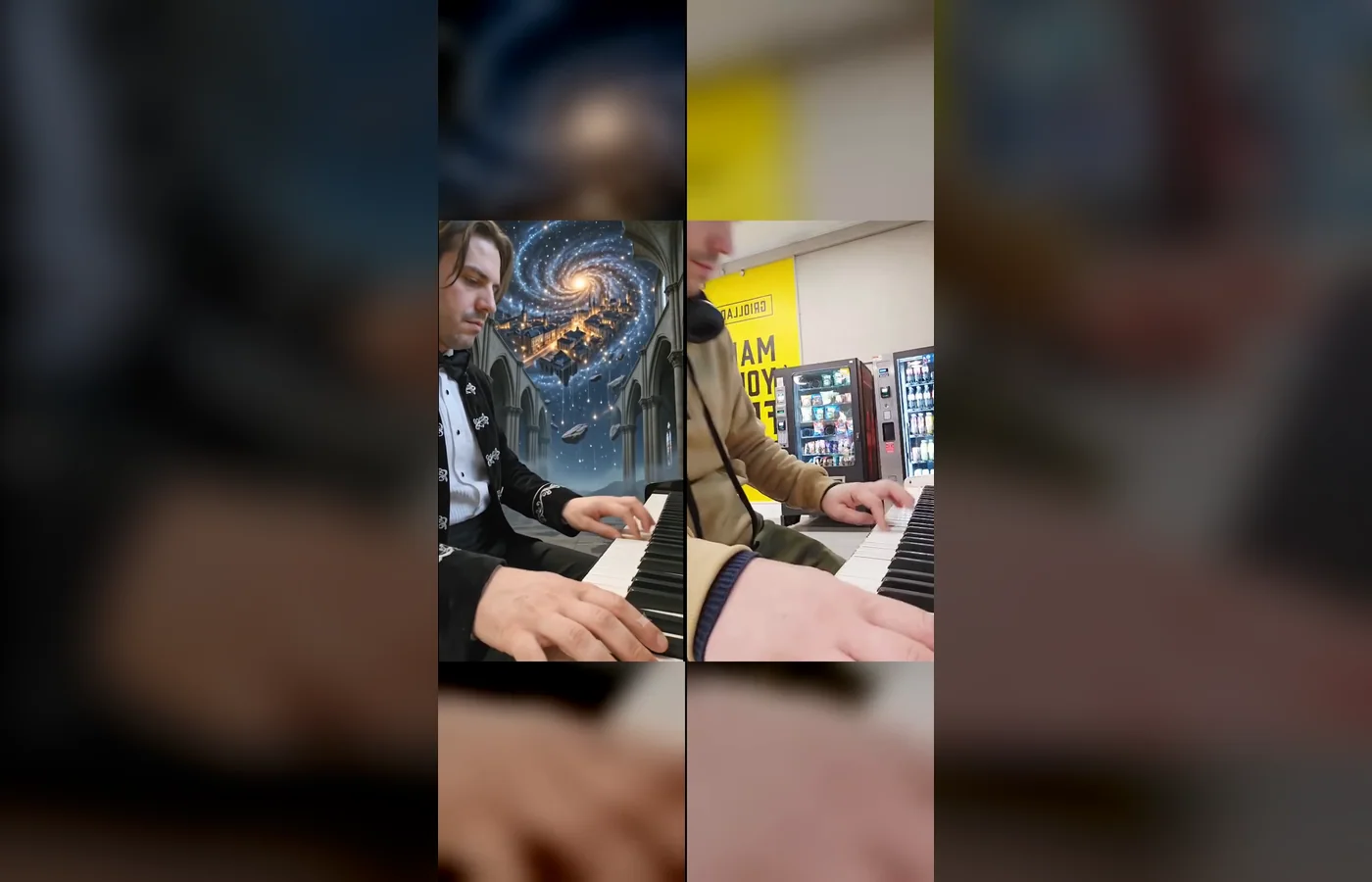 Lado a Lado — Música, performance e mundos generativos — detalhe visual 2